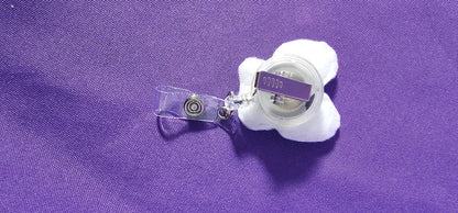 Coquette Stethoscope Badge Reel
