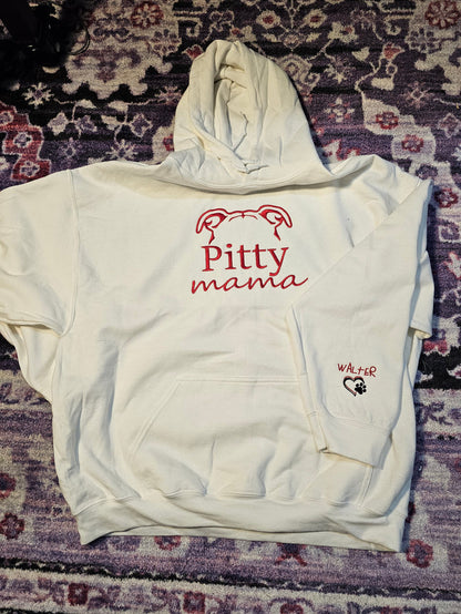 Dog Lover Embroidered Hoodie