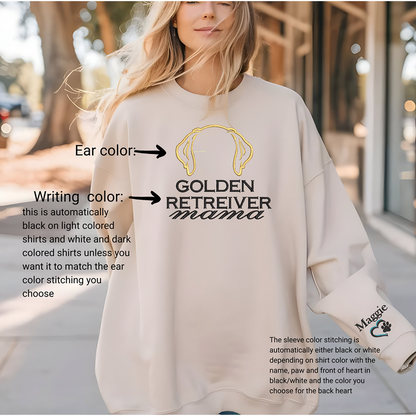 Dog Lover Embroidered Hoodie