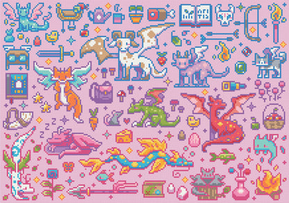 Dragon Adventure | Pixel Charted