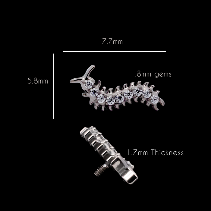 Draven - 16G Internally Threaded End - Khrysos Jewelry