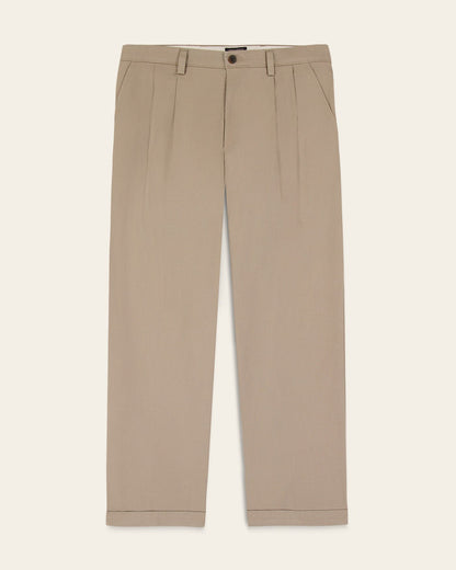 Easy Stretch Khakis, Pleated, Relaxed Fit