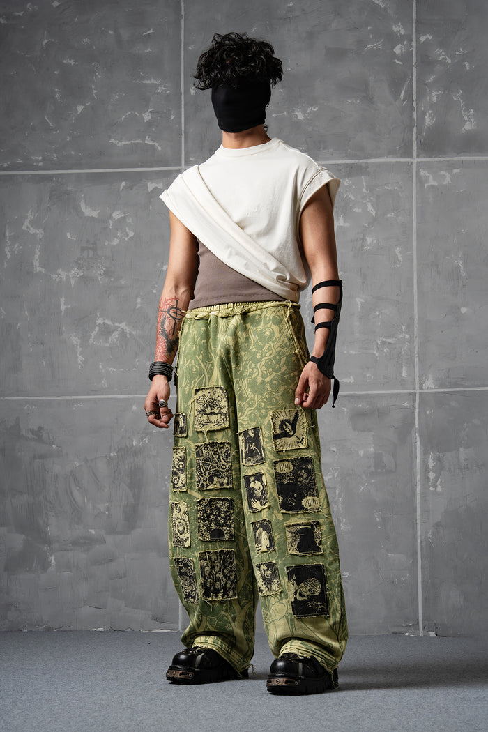 Elements of Horror - Fully Patchworked Pants