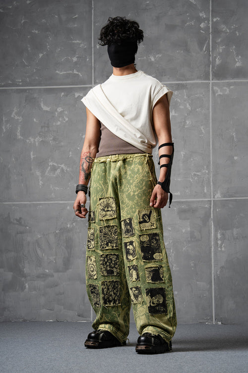 Elements of Horror - Fully Patchworked Pants