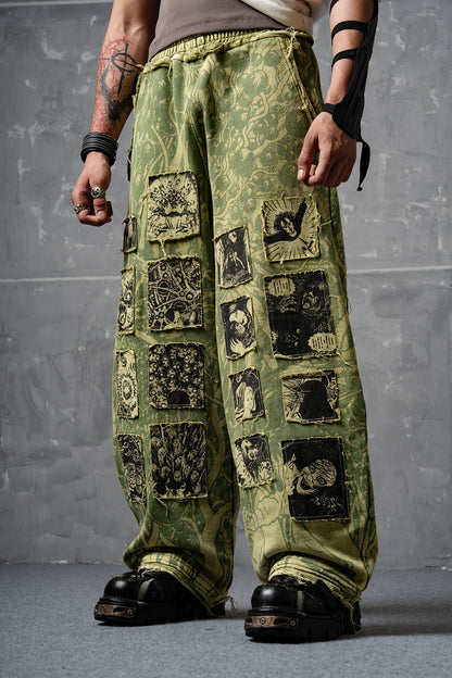 Elements of Horror - Fully Patchworked Pants