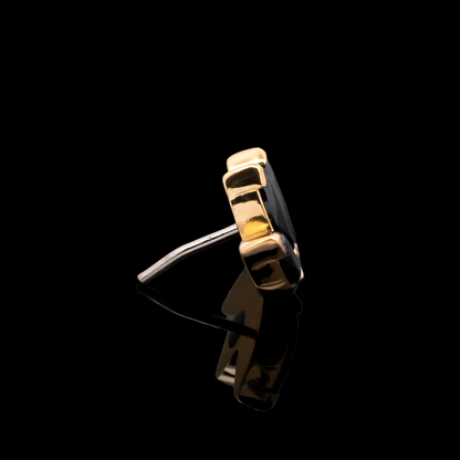Eloria - 18kt Gold Threadless End - Khrysos Jewelry