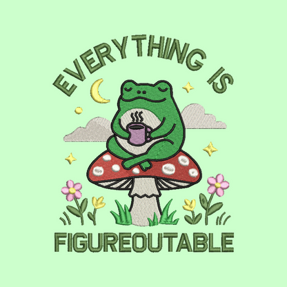 Everything Is Figureoutable Crewneck Sweatshirt