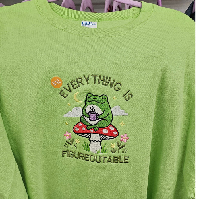 Everything Is Figureoutable Crewneck Sweatshirt