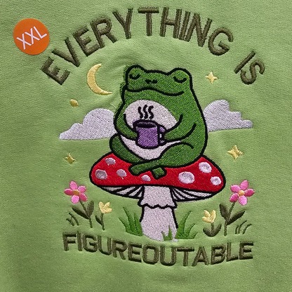 Everything Is Figureoutable Crewneck Sweatshirt