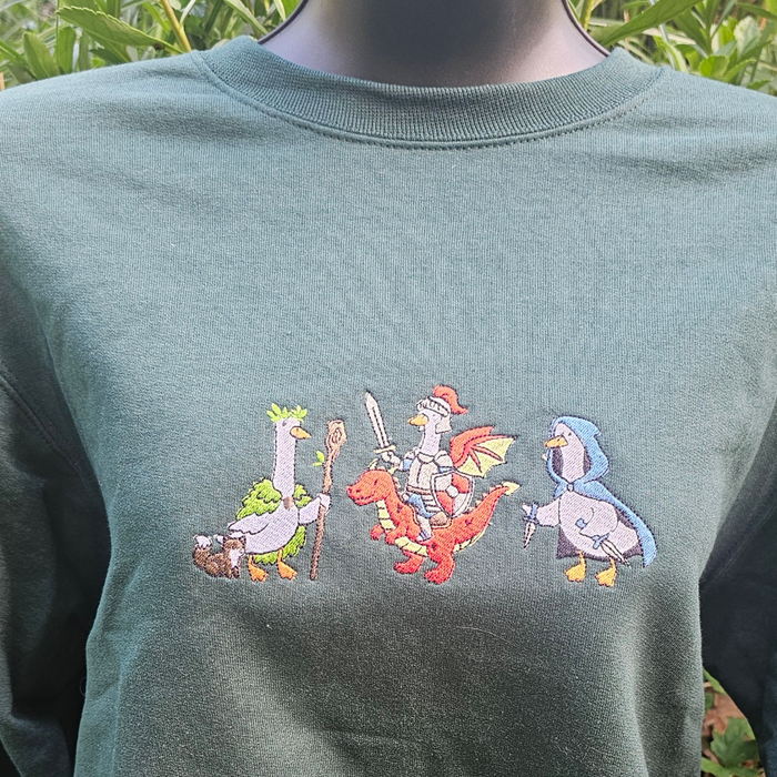 Fantasy Geese Crewneck Sweatshirt