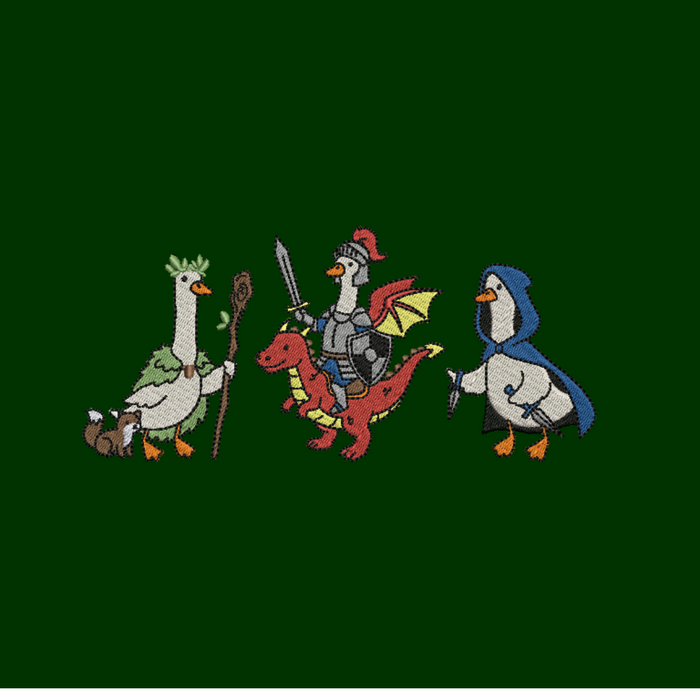 Fantasy Geese Crewneck Sweatshirt