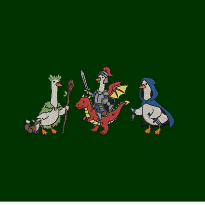 Fantasy Geese Crewneck Sweatshirt