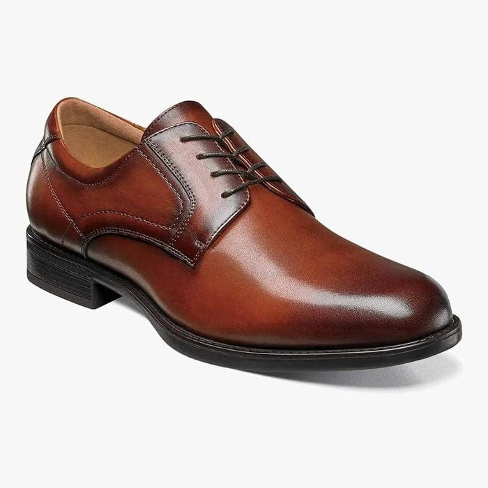 Florsheim Boys Midtown Cognac Brown Oxford Leather Dress Shoes