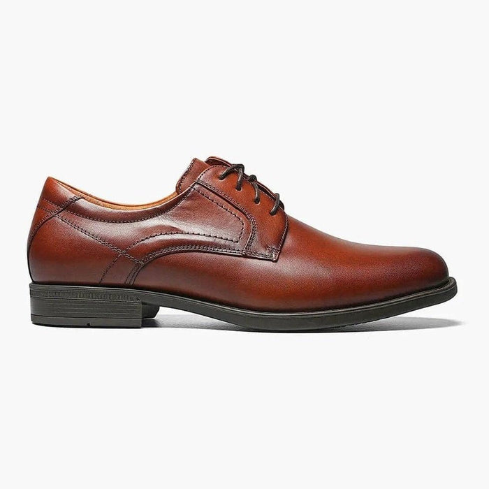 Florsheim Boys Midtown Cognac Brown Oxford Leather Dress Shoes