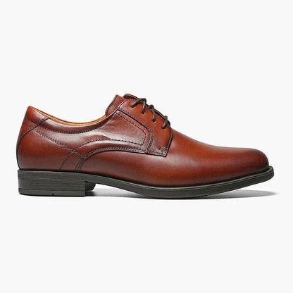 Florsheim Boys Midtown Cognac Brown Oxford Leather Dress Shoes