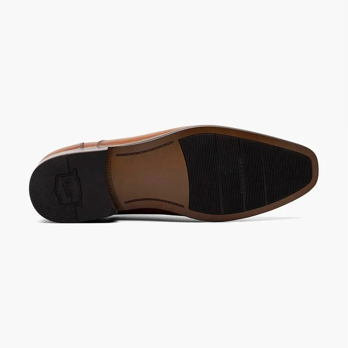 Florsheim Mens Postino Cognac Brown Slip On Loafer Leather Dress Shoes