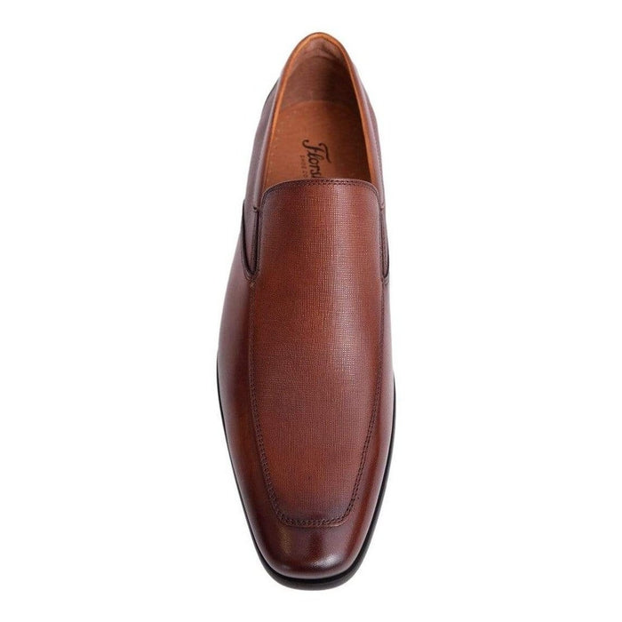 Florsheim SHOES Florsheim Postino Cognac Brown Slip On Leather Dress Shoes