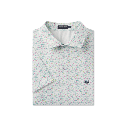 White Golf Print