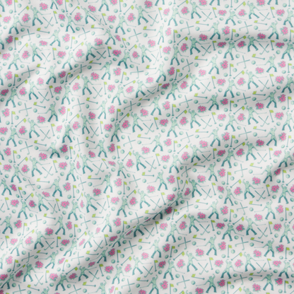 White Golf Print | Details