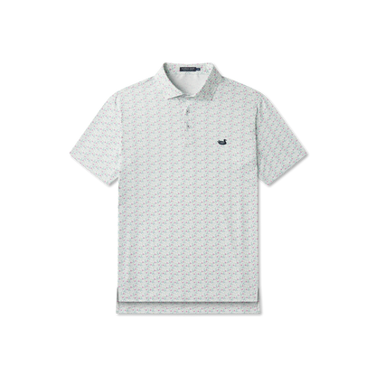 White Golf Print | Front