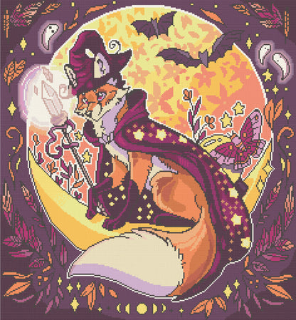 Foxy Little Witch | Pixel Charted