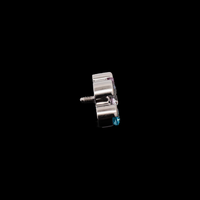 Gemma Pride - 16G Internally Threaded End - Khrysos Jewelry