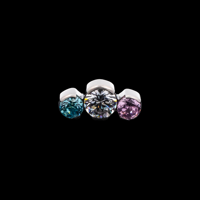 Gemma Pride- Threadless End - Khrysos Jewelry