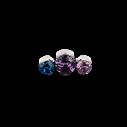 Gemma Pride- Threadless End - Khrysos Jewelry