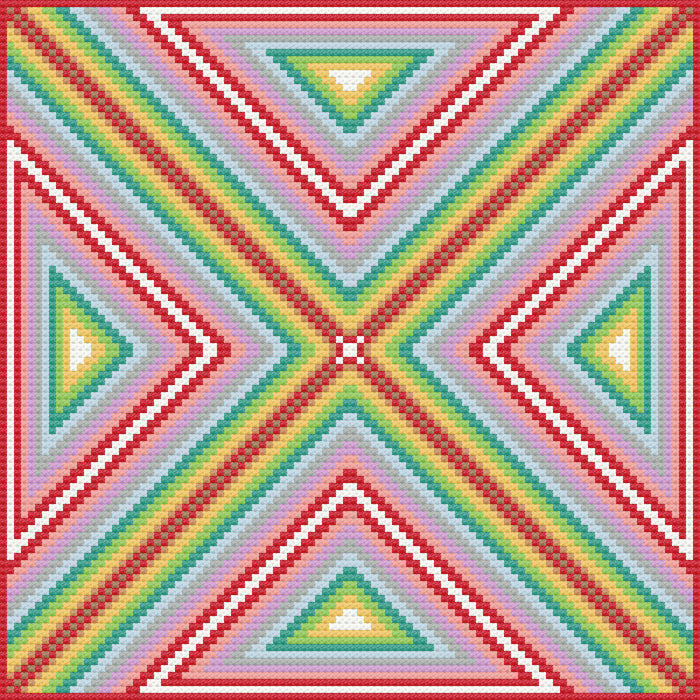 Glimmer Geometry | 100% Special Drill | Pixel Charted