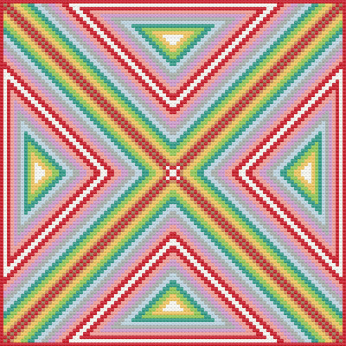 Glimmer Geometry | 100% Special Drill | Pixel Charted