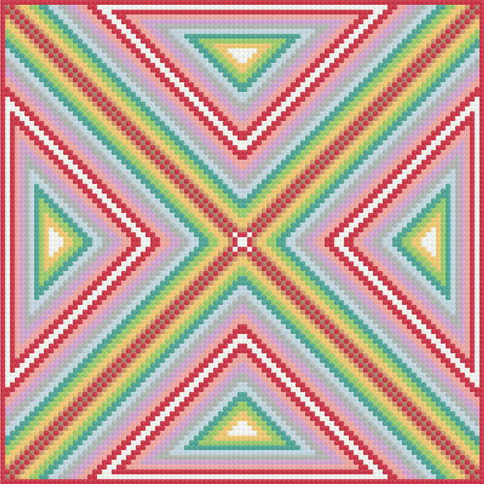 Glimmer Geometry | 100% Special Drill | Pixel Charted