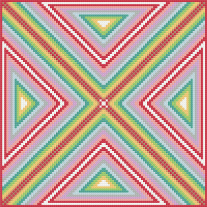 Glimmer Geometry | 100% Special Drill | Pixel Charted