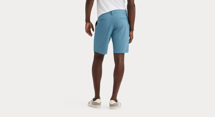 View of model wearing Bluestone Go Airweave 9.5" Short, Straight Fit.