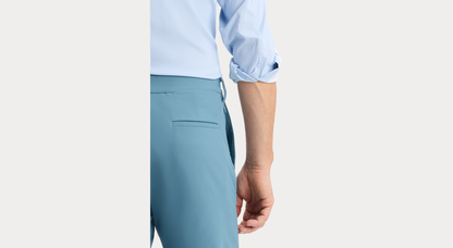 View of model wearing Bluestone Go Chino, Slim Fit with Airweave.