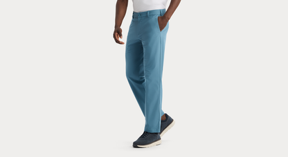 View of model wearing Bluestone Go Airweave Chino, Straight Fit.