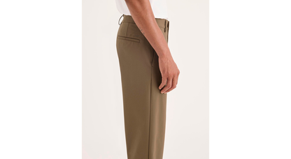 Side view of model wearing Otter Go Airweave Chino, Straight Fit.