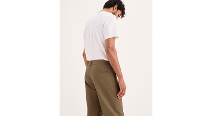 View of model wearing Otter Go Airweave Chino, Straight Fit.
