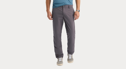 Front view of model wearing Boulevard Go Pro Pant with AceFlex, Slim Fit.
