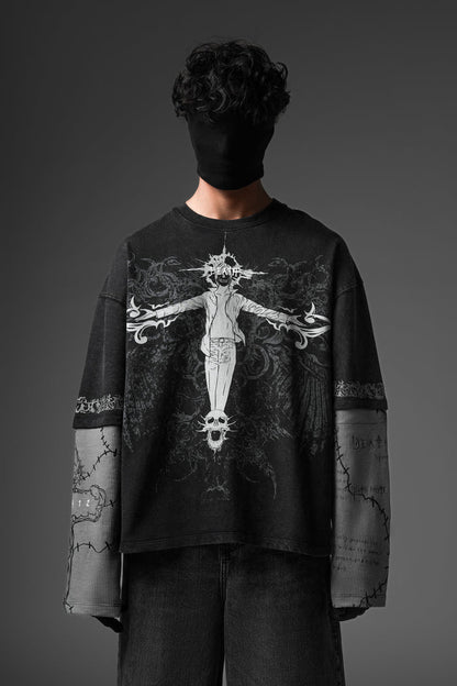 God Complex - Doc Sleeves Washed Tshirt