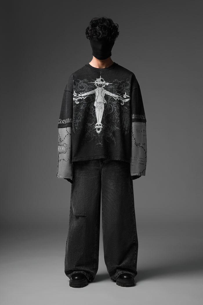 God Complex - Doc Sleeves Washed Tshirt