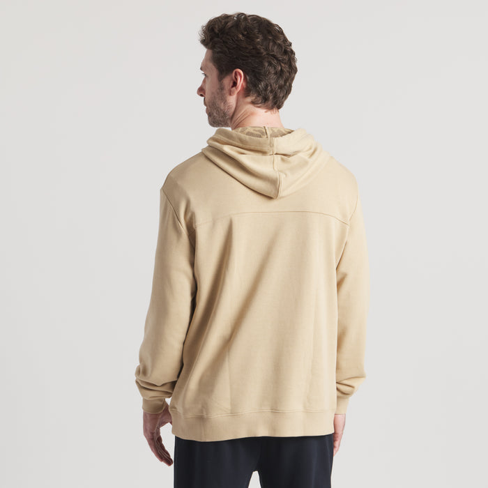 Oatmeal Pullover | On Model Back