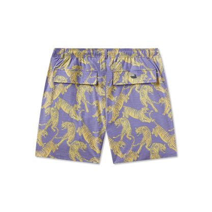 Purple & Yellow Tiger | Back