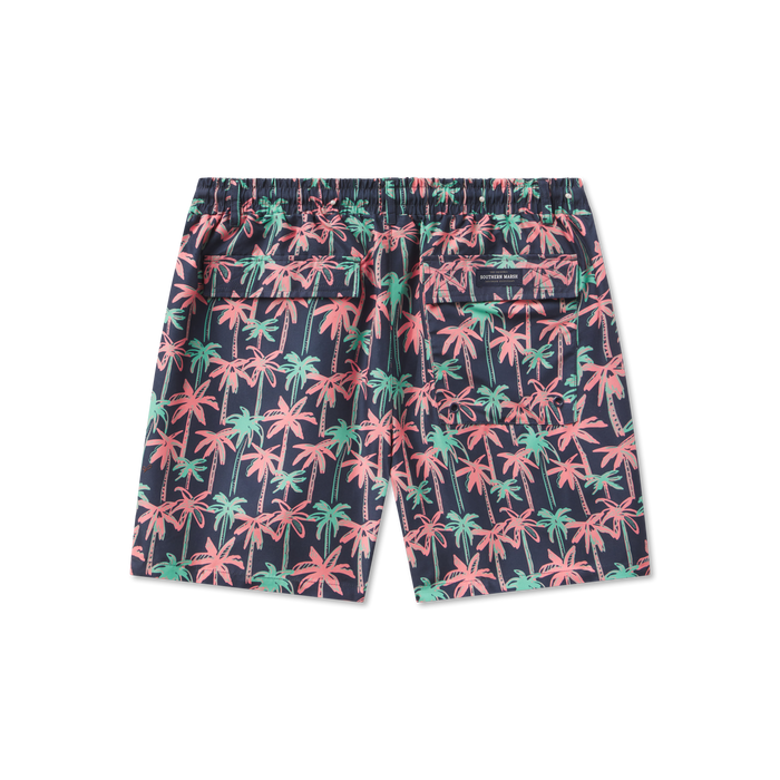 Navy Palms | Back