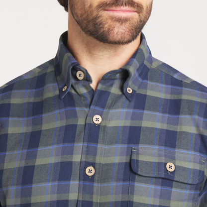 Navy & Dark Green | ON MODEL DETAIL