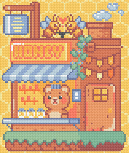 Honey Corner Shop | Pixel Charted