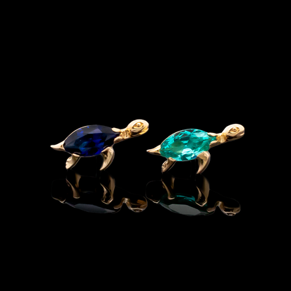 Isolara - 18kt Gold Threadless End - Khrysos Jewelry