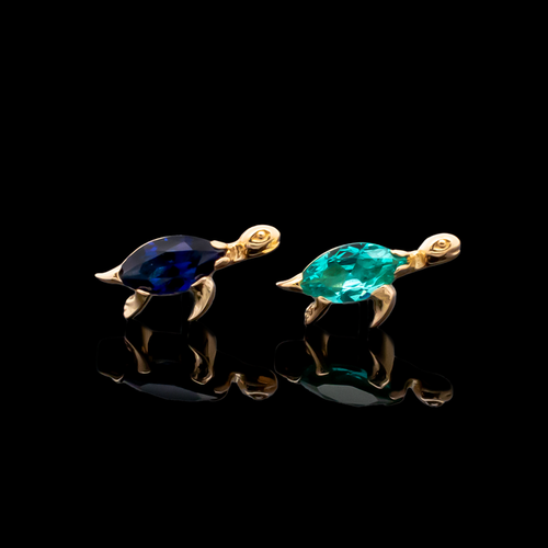 Isolara - 18kt Gold Threadless End - Khrysos Jewelry