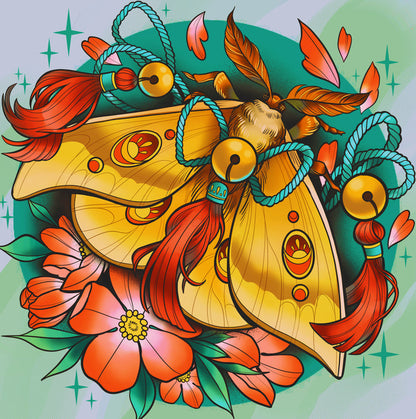 Japanese Silk Moth