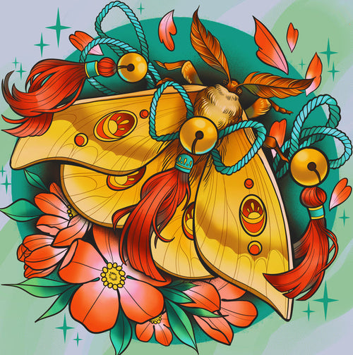 Japanese Silk Moth