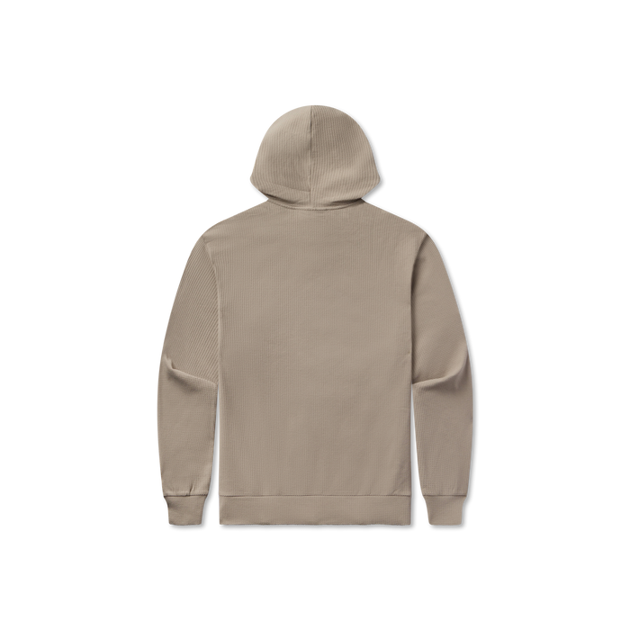 Burnt Taupe Waffle Knit | Back